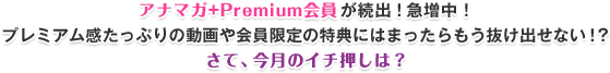 Ai}K+PremiumoI}Iv~AՂ̓̓Tɂ͂܂oȂIH@āÃC`́H