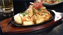 鉄板豆腐ステーキ