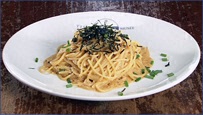 タコとウニのパスタ
