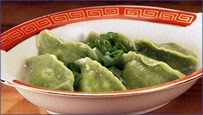青菜水餃子