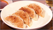 海老入り焼き餃子