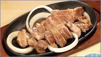 肩ロース鉄板焼き