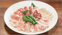 鶏焼き肉5種盛り合わせ