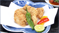 ふぐの唐揚げ