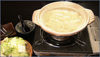 温泉湯豆腐