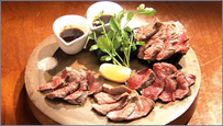 馬肉グリル4種盛り