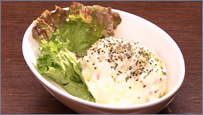 ブルーチーズと白味噌のsakebaポテトサラダ