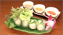 生春巻き（チキン＆エビ）