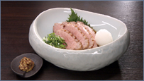 鴨のローストポン酢