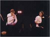 TK and KEIKO on Stage