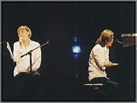 TK and KEIKO on Stage