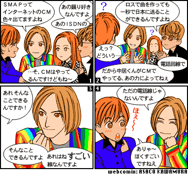 webcomix of NAKAI & globe