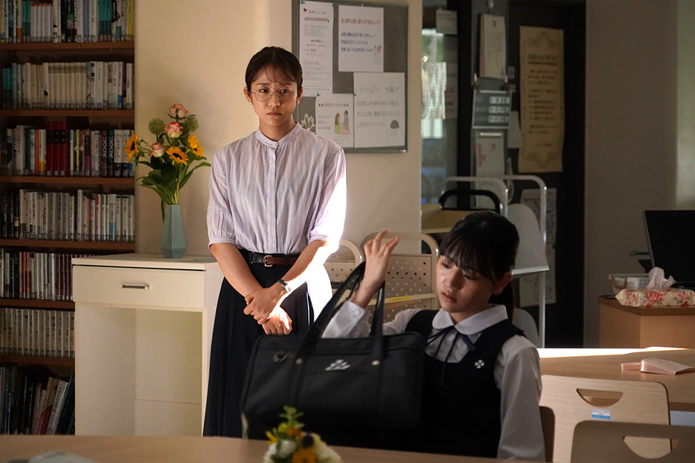 『愛の、がっこう。』小川愛実（木村文乃）、沢口夏希（早坂美海）