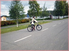 レンタルサイクルで街を一周