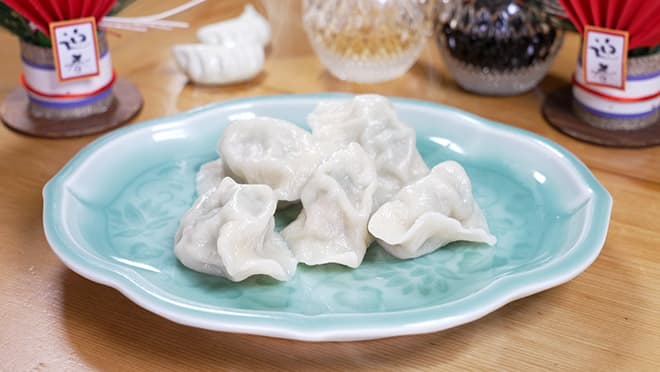 吉春・ピーマン水餃子