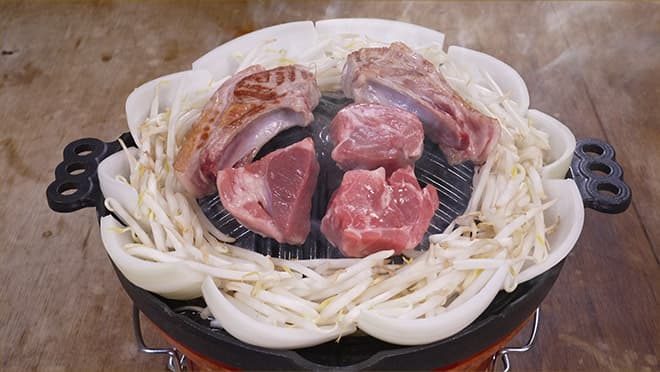 ジンギスカン　ゆきだるま中野部屋（本店）・アイスランド産厚切りラム肉&アイスランド産ラムチョップ