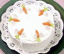 にんじんのショートケーキ