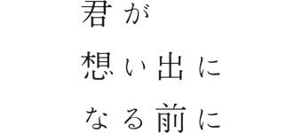 君が想い出になる前に