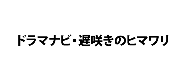 ドラマナビ 遅咲きのヒマワリ フジテレビ ドラマナビ 遅咲きのヒマワリ フジテレビ