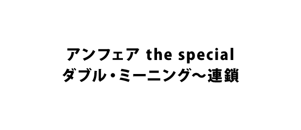 アンフェア the specialダブル・ミーニング～連鎖