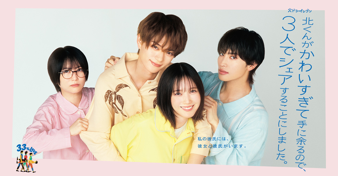 北くんがかわいすぎて手に余るので、3人でシェアすることにしました。