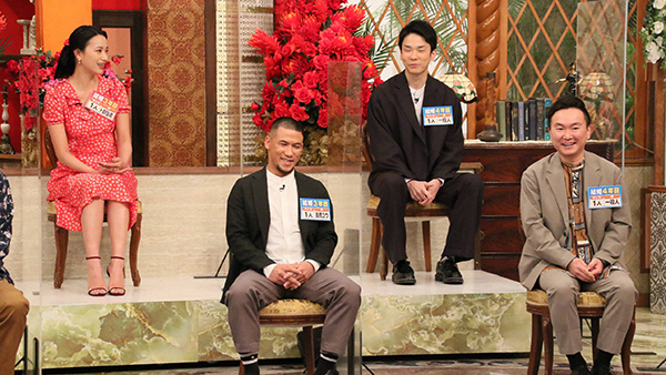 左から)高橋ユウ、卜部弘嵩、かまいたち