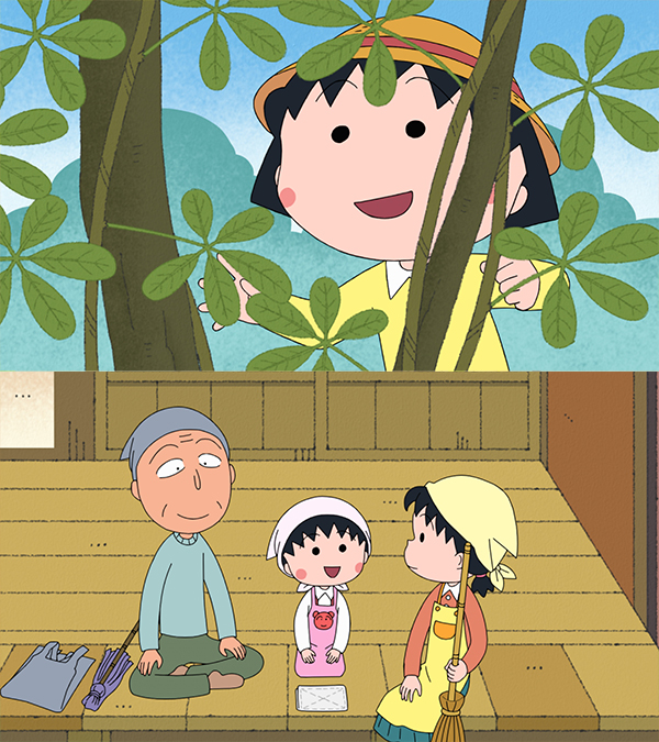ちびまる子ちゃん【おばあちゃんとアケビとり／お母さんの秋休み】