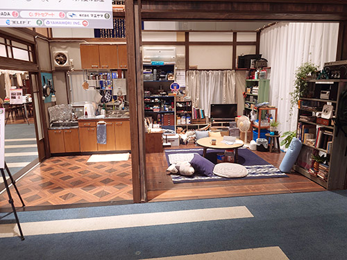 『第2回 フジテレビジュツ博』『海のはじまり』月岡夏(目黒 蓮)のアパートの部屋のセット