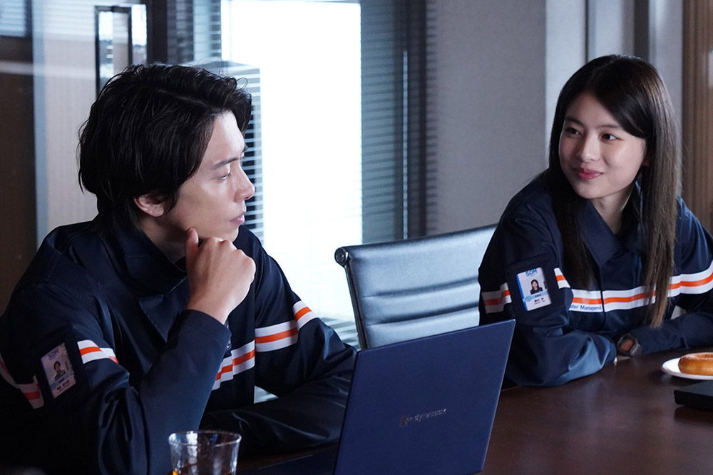 ブルーモーメント 晴原柑九朗(山下智久)、雲田彩(出口夏希)