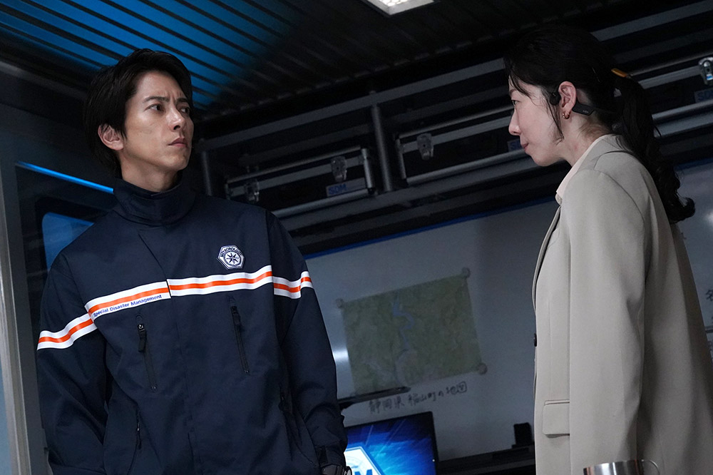 ブルーモーメント 晴原柑九朗(山下智久)、上野香澄(平岩紙)