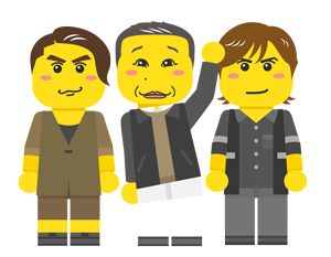 三宅裕司さん、KinKi Kids　レゴ