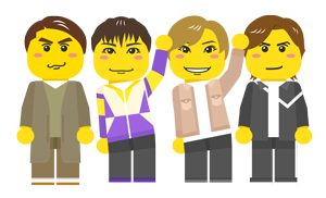 岸優太さん、神宮寺勇太さん、KinKi Kids レゴ