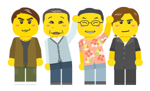 三宅裕司さん、春風亭昇太さん、KinKi Kids レゴ