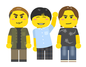 バカリズムさん、KinKi Kids レゴ