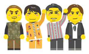 神木隆之介さん、皆川猿時さん、KinKi Kids レゴ