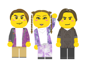 倖田來未さん、KinKi Kids レゴ