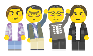 シソンヌ、KinKi Kids レゴ