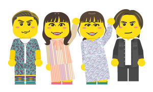 百田夏菜子さん、高城れにさん、KinKi Kids レゴ
