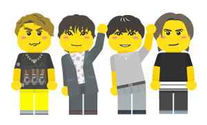 横浜流星さん、髙橋海人さん、KinKi Kids レゴ