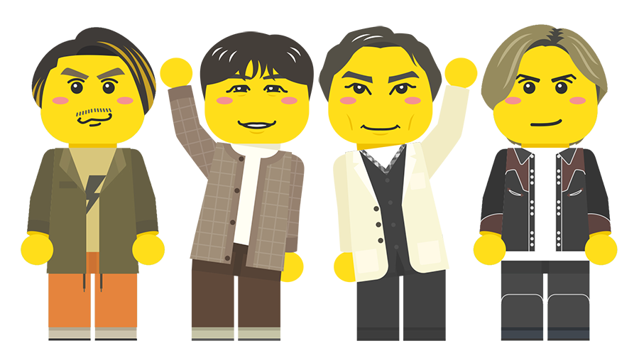 岸谷五朗さん・鈴木福さん、KinKi Kids レゴ