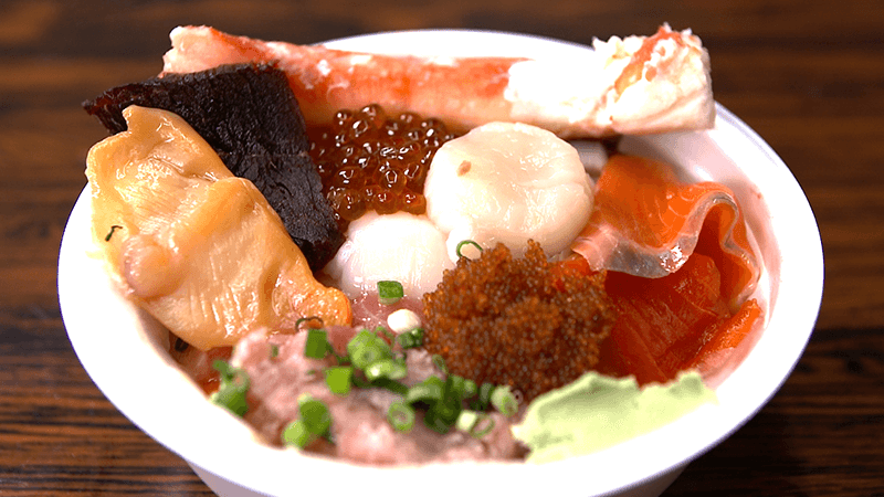 海鮮丼