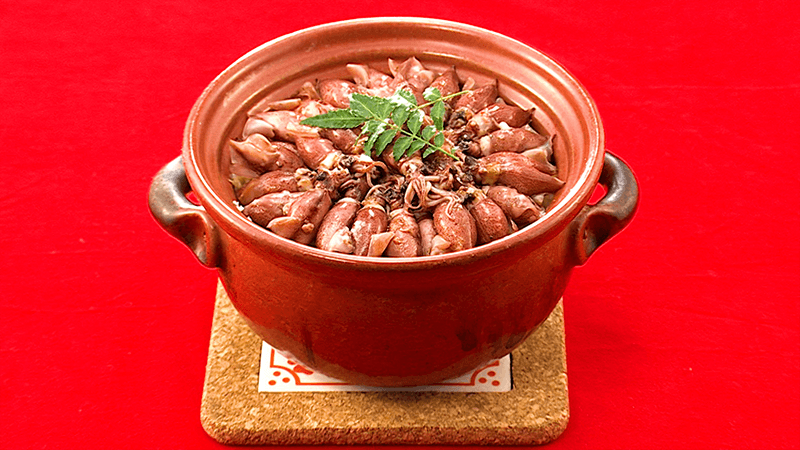 ホタルイカの炊き込みご飯