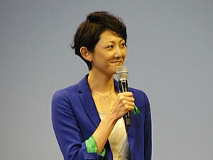 森本さやかアナウンサー現地取材報告講演会（岡山編）