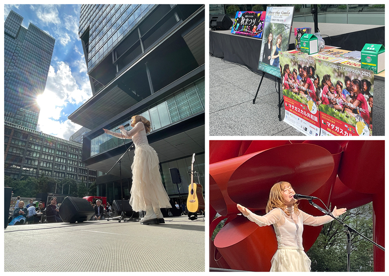 『東京サンケイビル秋まつり2025』でチャリティライブ開催