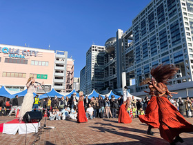 『第24回ドリーム夜さ来い祭り』でチャリティライブ開催