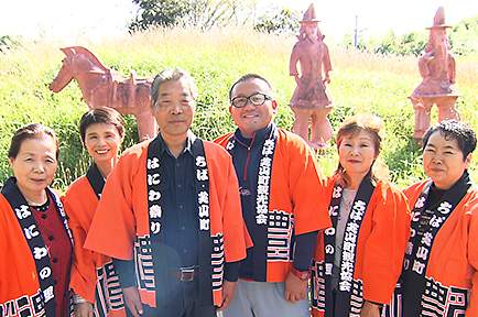 古代人と交流！芝山はにわ祭