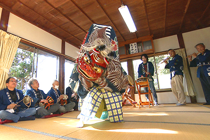 獅子舞文化を守る