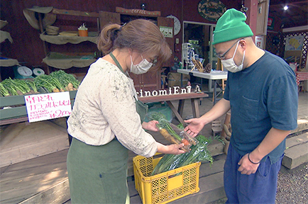 野菜でつなぐ支援の輪