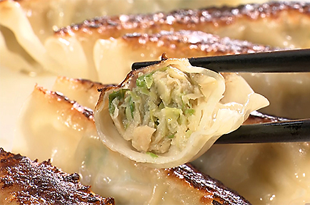 銚子の新名物！ぬれ餃子