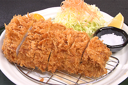 名産豚肉の極厚ロースかつ